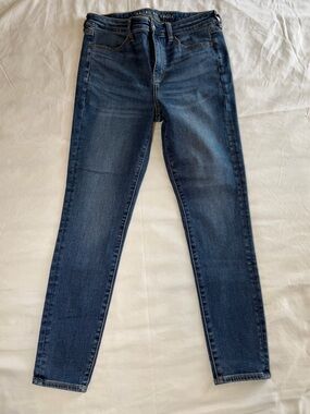 American Eagle Outfitters Dark Blue Skinny Jeggings